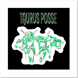 Taurus Posse - Emerald Herd - Back Posters and Art